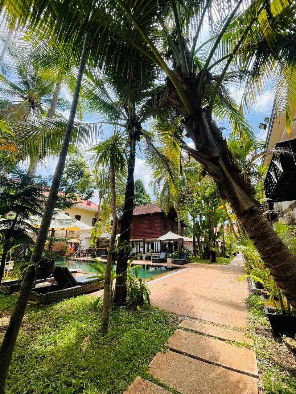 סיאם ריפ Apsara Greenland Boutique Villa & Resort מראה חיצוני תמונה